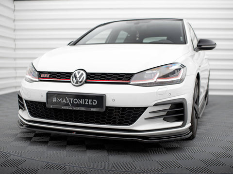 VW - Golf GTI / GTD MK7 Facelift: Maxton Front Splitter V2
