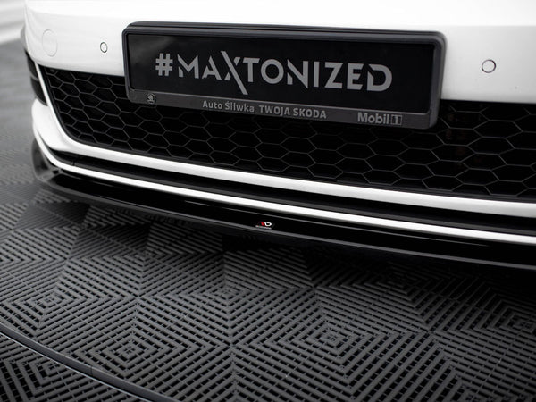 VW - Golf GTI / GTD MK7 Facelift: Maxton Front Splitter V2