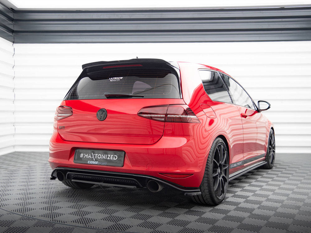 VW - Golf MK7 GTI Clubsport: Maxton Rear Side Splitters