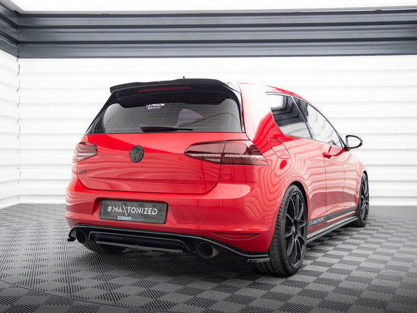 VW - Golf GTI MK7 Clubsport: Maxton Central Rear Splitter