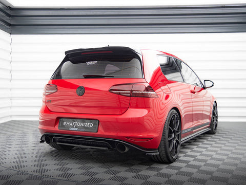 VW - Golf GTI MK7 Clubsport: Maxton Central Rear Splitter