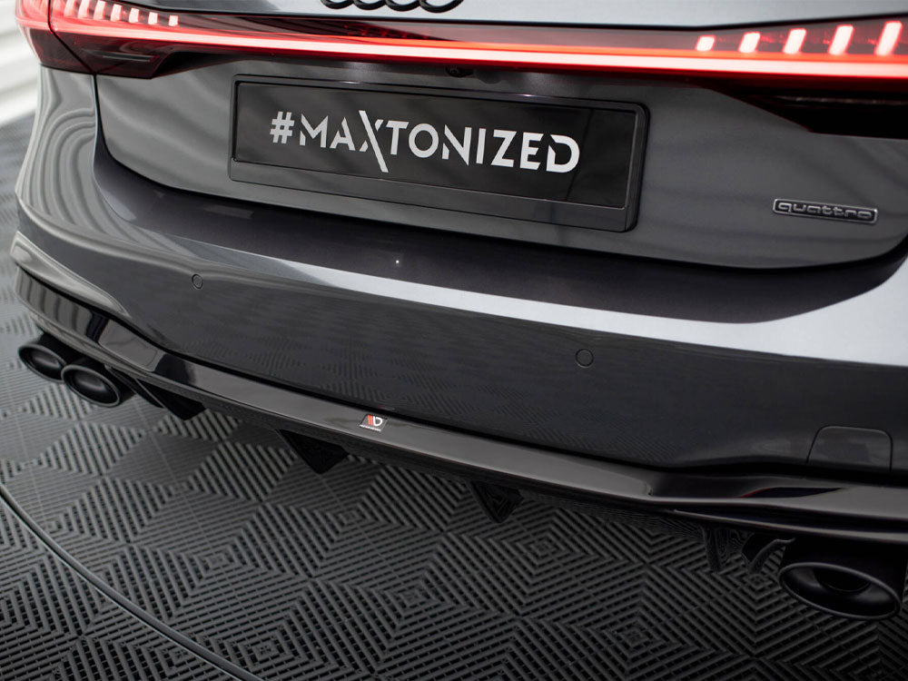 Audi - A7 S Line C8 / S7 C8 / C8 Facelift / S7 Facelift: Maxton Rear Diffuser + Exhaust Ends Imitation