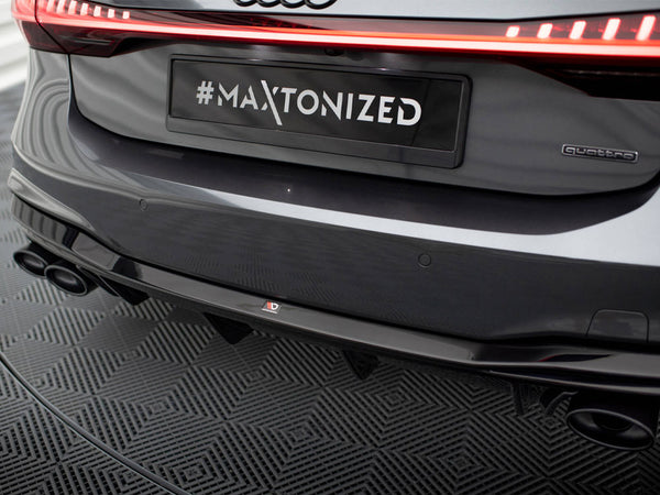 Audi - A7 S Line C8 / S7 C8 / C8 Facelift / S7 Facelift: Maxton Rear Diffuser + Exhaust Ends Imitation
