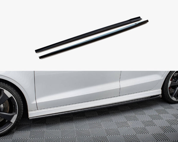 Audi - RS3 Sedan 8V Facelift: Maxton Side Skirts V2