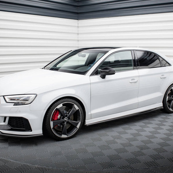 Audi - RS3 Sedan 8V Facelift: Maxton Side Skirts V2