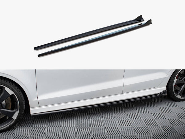 Audi - RS3 Sedan 8V Facelift: Maxton Side Skirts V3