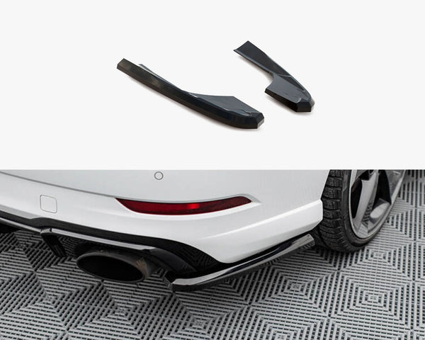 Audi - RS3 Sedan 8V Facelift: Maxton Rear Side Splitters V2