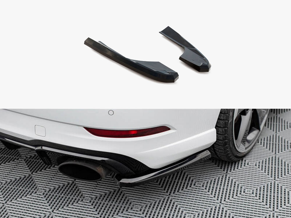 Audi - RS3 Sedan 8V Facelift: Maxton Rear Side Splitters V2
