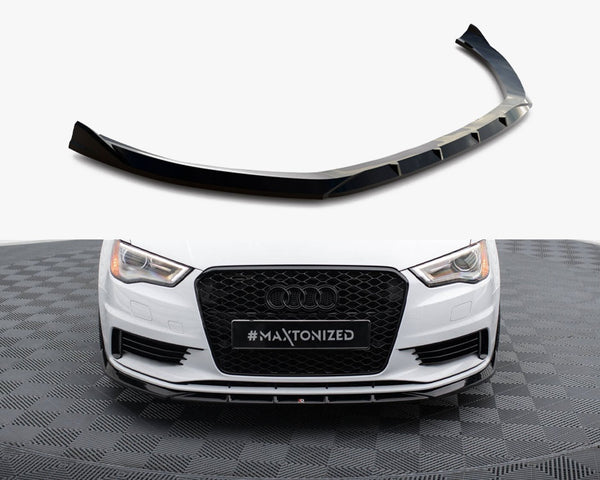Audi - A3 Sedan 8V: Maxton Front Splitter V1