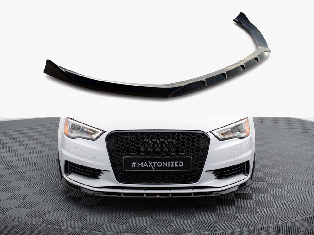 Audi - A3 Sedan 8V: Maxton Front Splitter V1