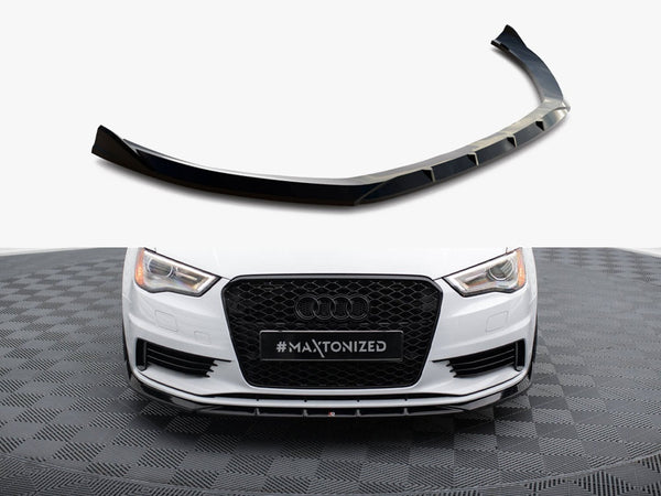 Audi - A3 Sedan 8V: Maxton Front Splitter V1