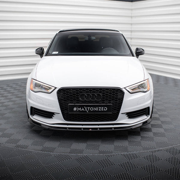 Audi - A3 Sedan 8V: Maxton Front Splitter V1
