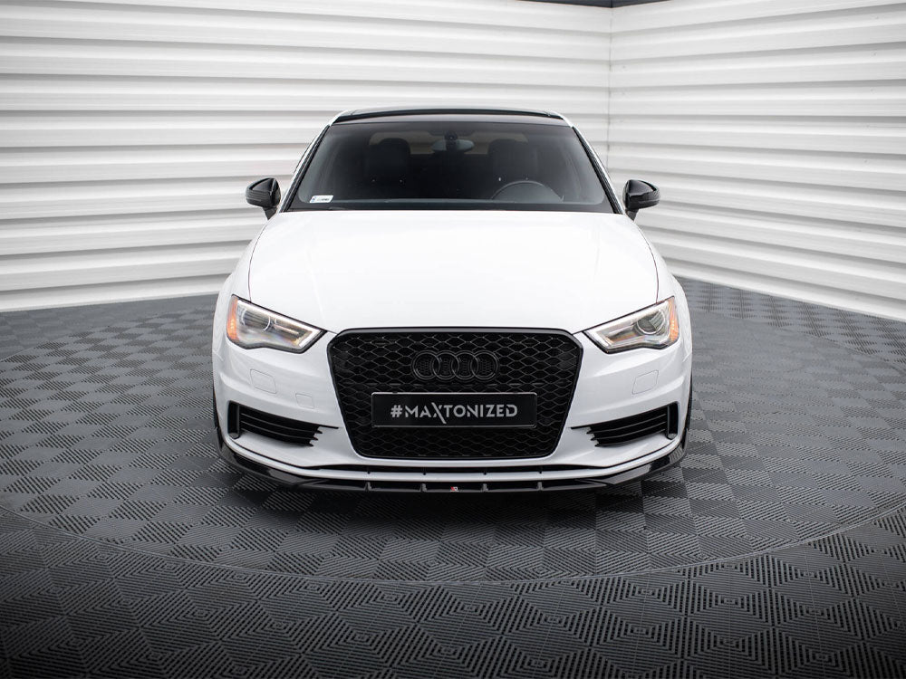 Audi - A3 Sedan 8V: Maxton Front Splitter V1