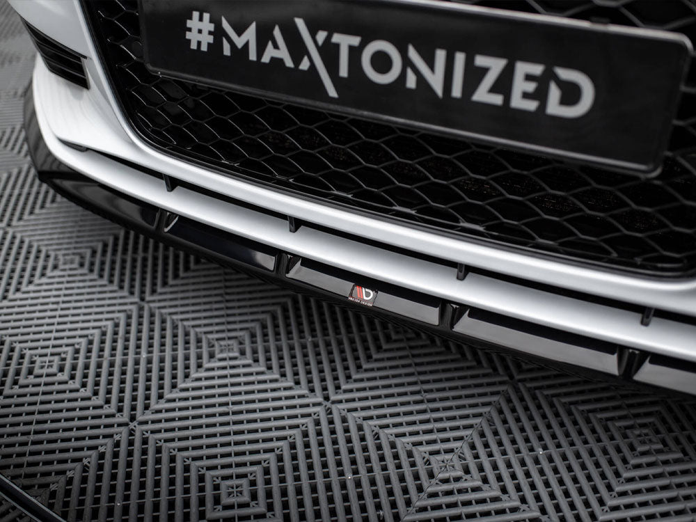 Audi - A3 Sedan 8V: Maxton Front Splitter V1