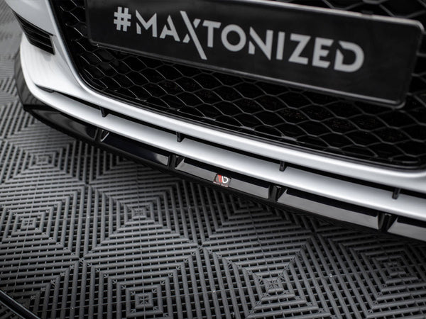 Audi - A3 Sedan 8V: Maxton Front Splitter V1