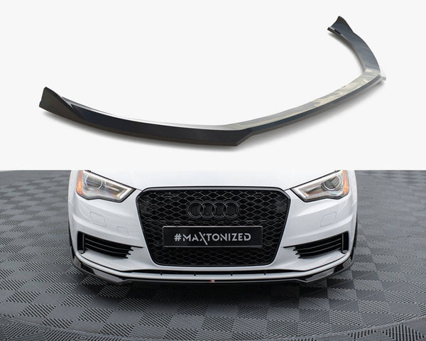 Audi - A3 Sedan 8V: Maxton Front Splitter V2