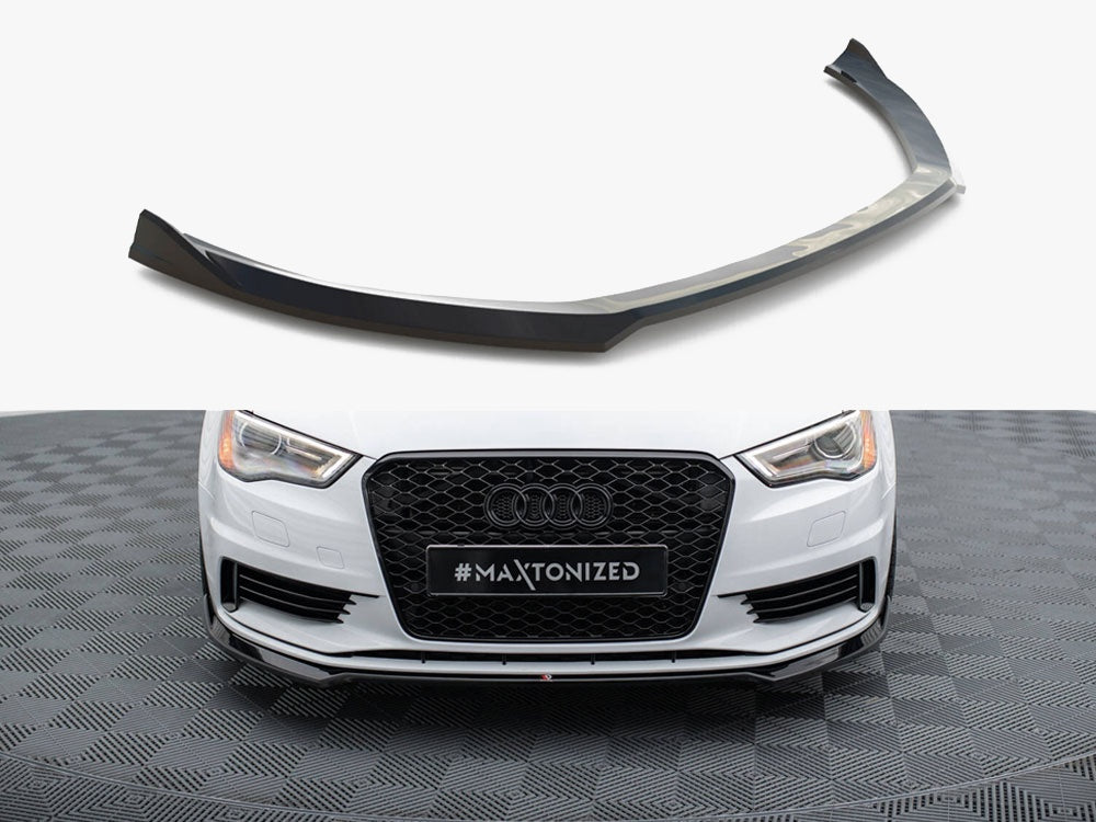 Audi - A3 Sedan 8V: Maxton Front Splitter V2