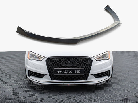 Audi - A3 Sedan 8V: Maxton Front Splitter V2