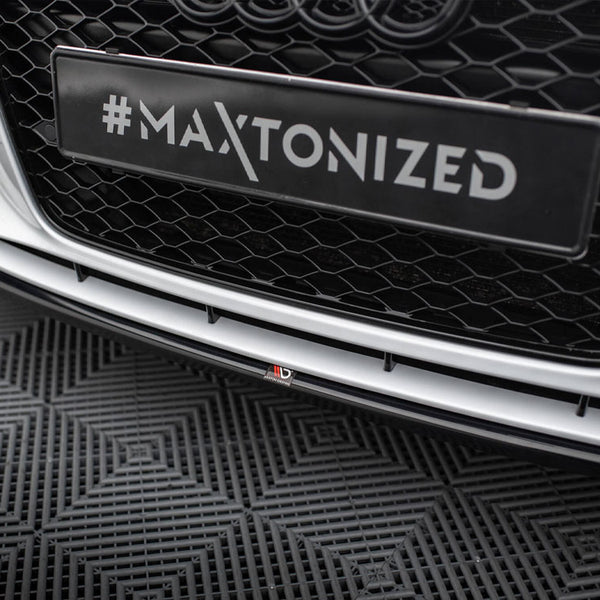 Audi - A3 Sedan 8V: Maxton Front Splitter V2
