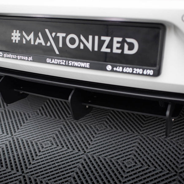 VW - Golf R MK7 Hatchback: Maxton Rear Diffuser; Rear Side Splitters