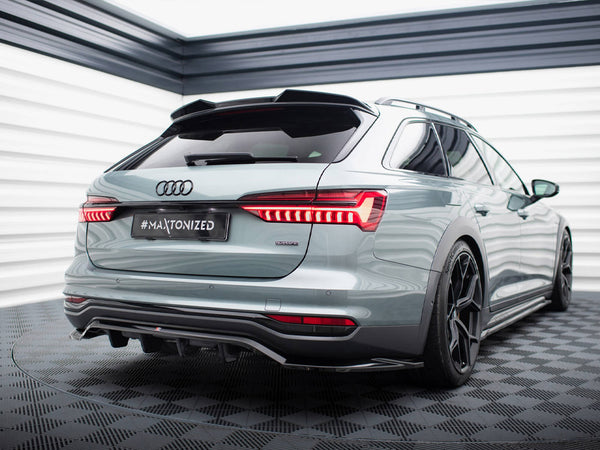 Audi - A6 Allroad C8: Maxton Rear Splitter (Vertical Bars)