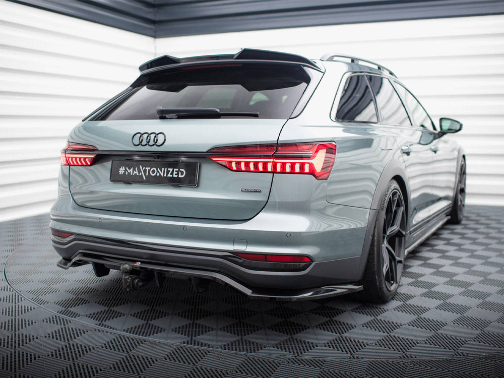 Audi - A6 Allroad C8: Maxton Rear Splitter (Vertical Bars)