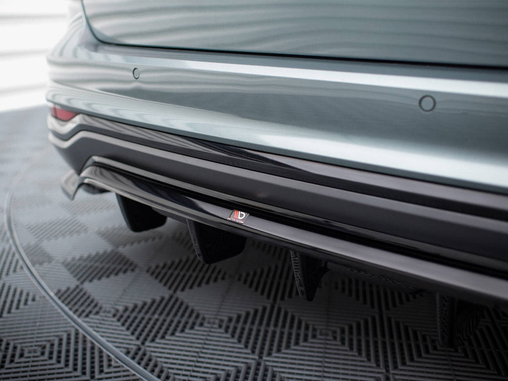 Audi - A6 Allroad C8: Maxton Rear Splitter (Vertical Bars)