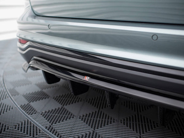 Audi - A6 Allroad C8: Maxton Rear Splitter (Vertical Bars)