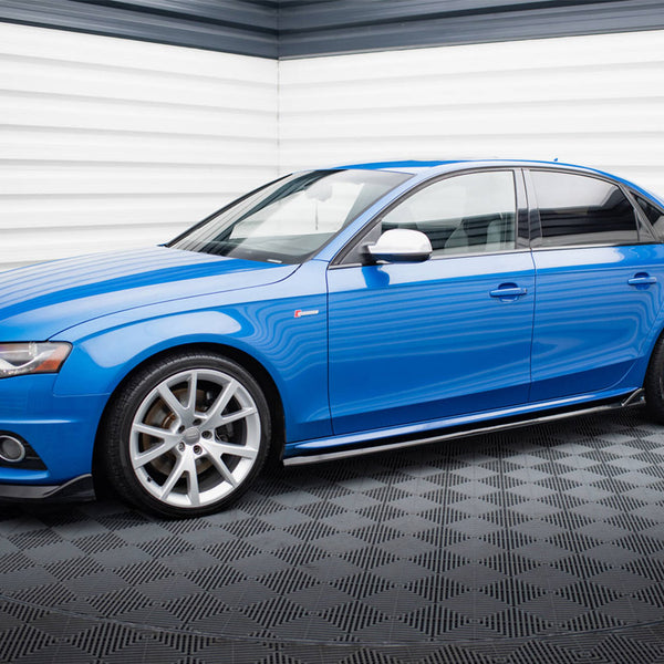 Audi - A4 / A4 S Line / S4 B8: Maxton Side Skirts V4