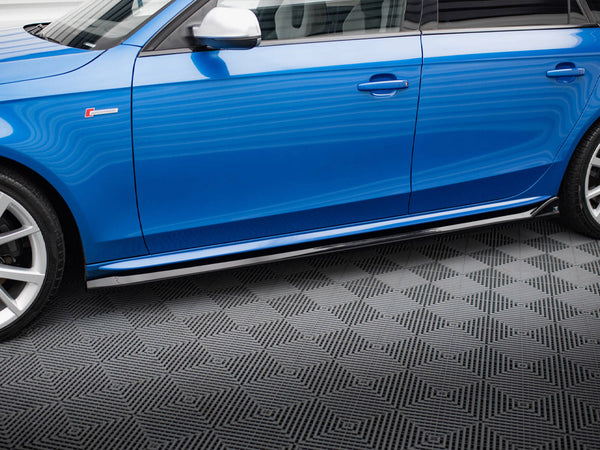 Audi - A4 / A4 S Line / S4 B8: Maxton Side Skirts V4