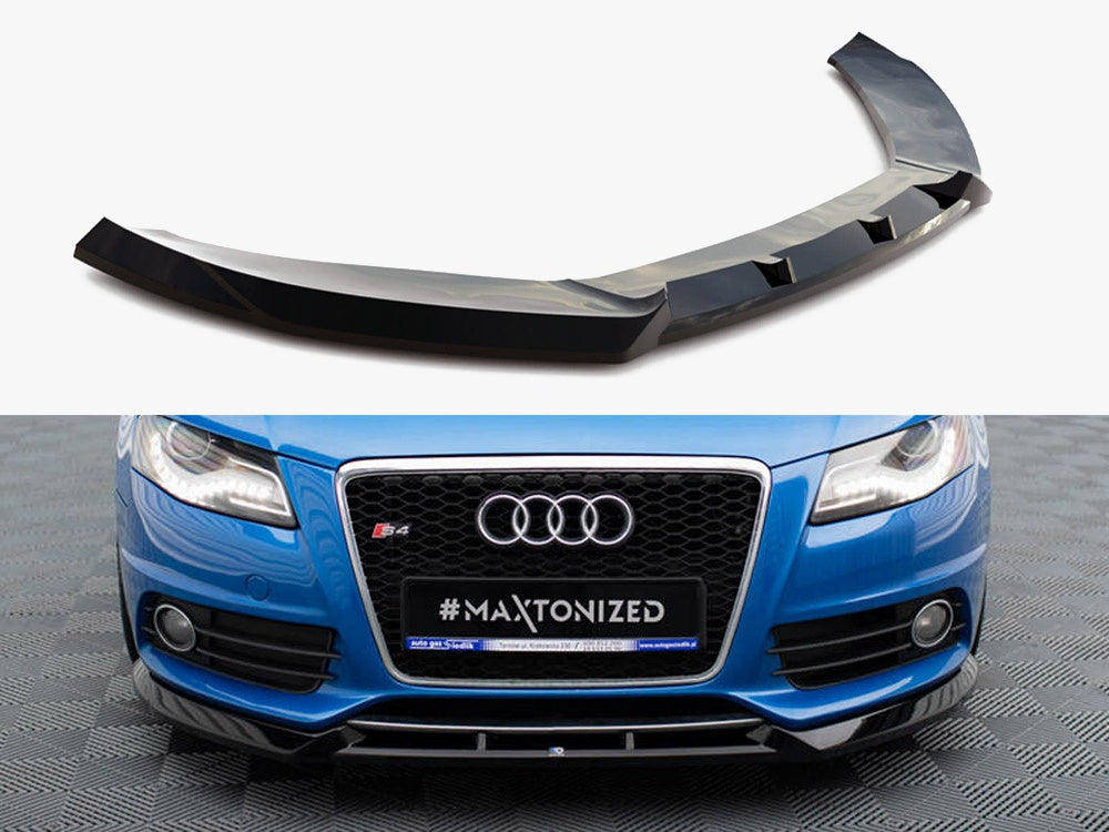 Audi - S4 / A4 S Line B8: Maxton Front Splitter V4