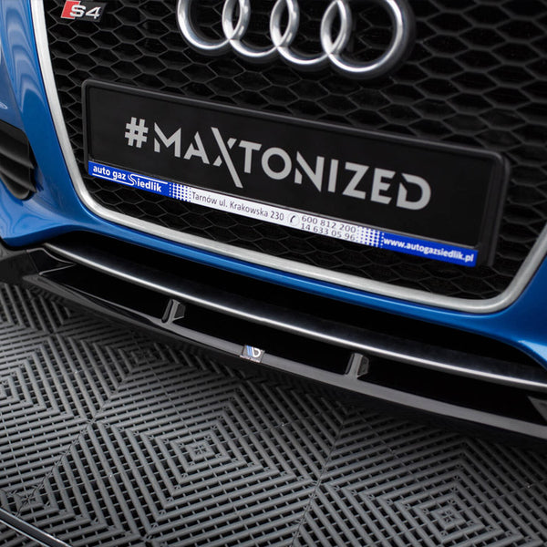 Audi - S4 / A4 S Line B8: Maxton Front Splitter V4
