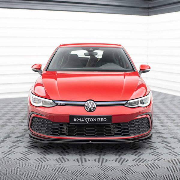 VW - Golf GTI / GTE / GTD / R Line MK8: Maxton Front Splitter V4