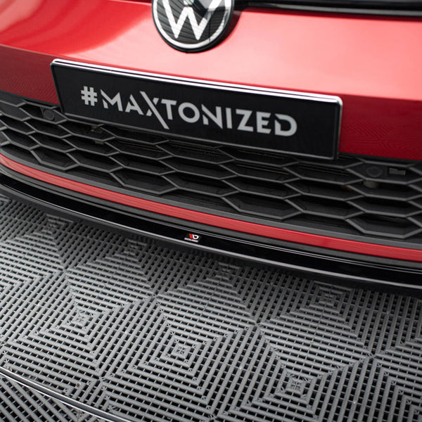 VW - Golf GTI / GTE / GTD / R Line MK8: Maxton Front Splitter V4