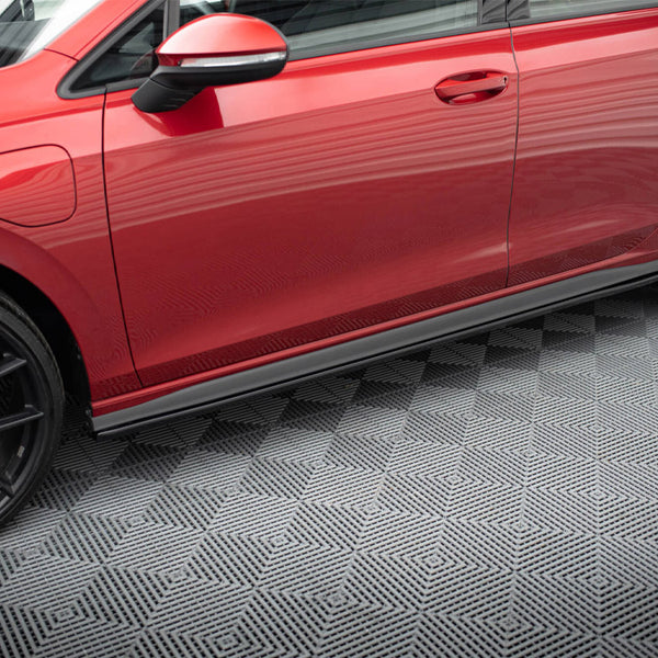 VW - Golf GTI / GTE / GTI Clubsport / GTD / R Line MK8: Maxton Side Skirts V1