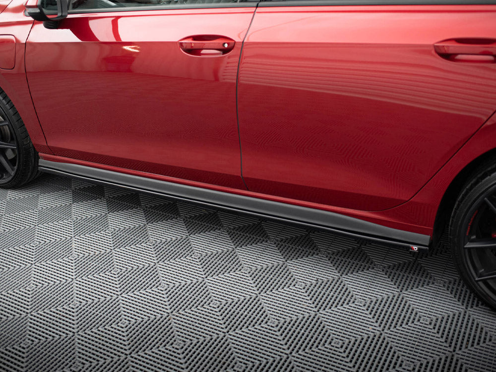 VW - Golf GTI / GTE / GTI Clubsport / GTD / R Line MK8: Maxton Side Skirts V1