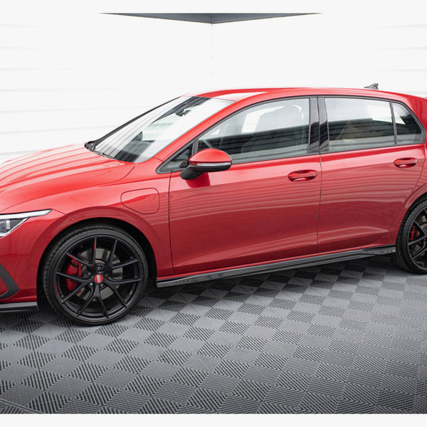 VW - Golf GTI / GTE / GTI Clubsport / GTD / R Line MK8: Maxton Side Skirts V3