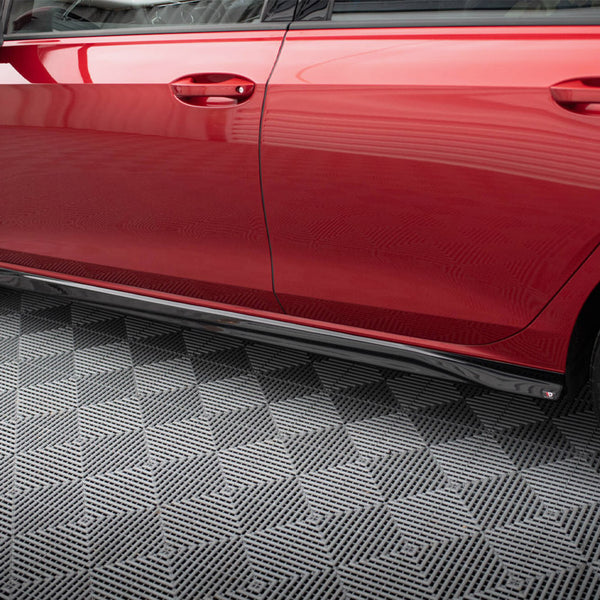 VW - Golf GTI / GTE / GTI Clubsport / GTD / R Line MK8: Maxton Side Skirts V3