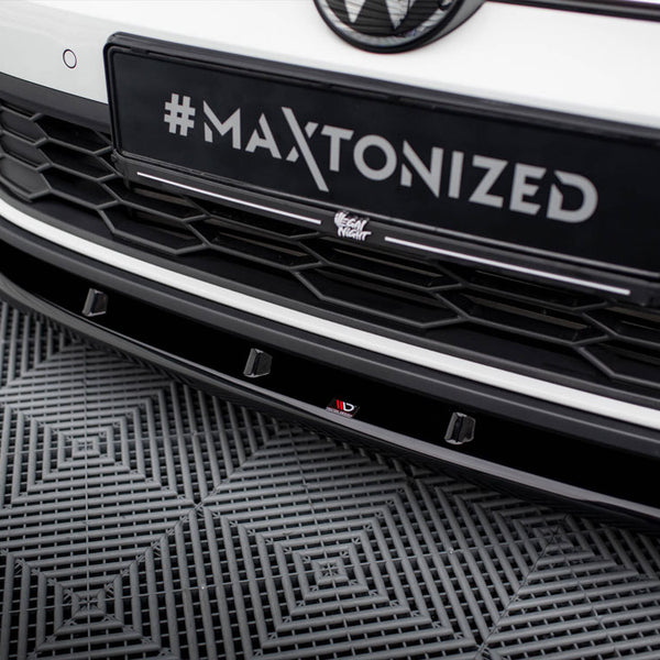 VW - Polo GTI MK6 Facelift: Maxton Front Splitter V1
