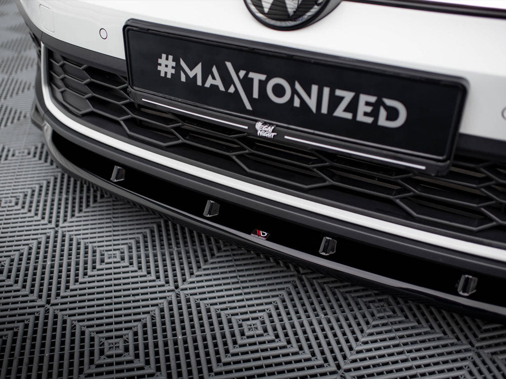 VW - Polo GTI MK6 Facelift: Maxton Front Splitter V1