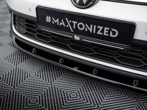 VW - Polo GTI MK6 Facelift: Maxton Front Splitter V1
