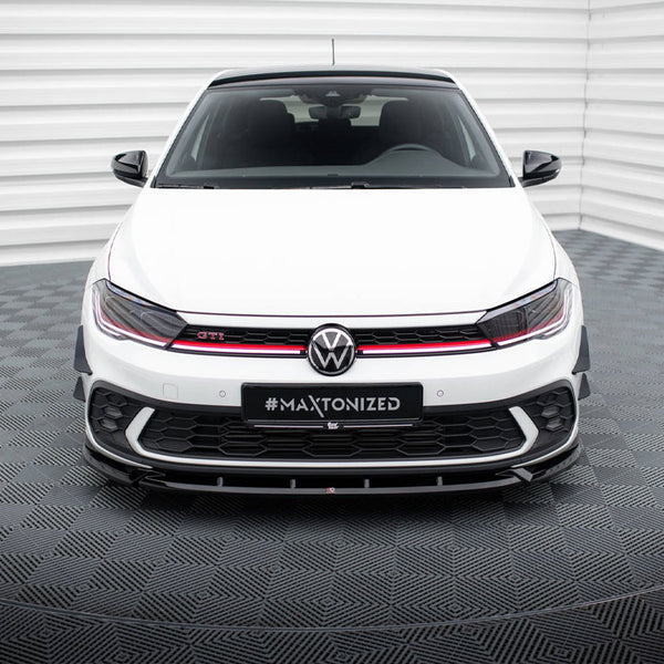 VW - Polo GTI MK6 Facelift: Maxton Front Splitter V2
