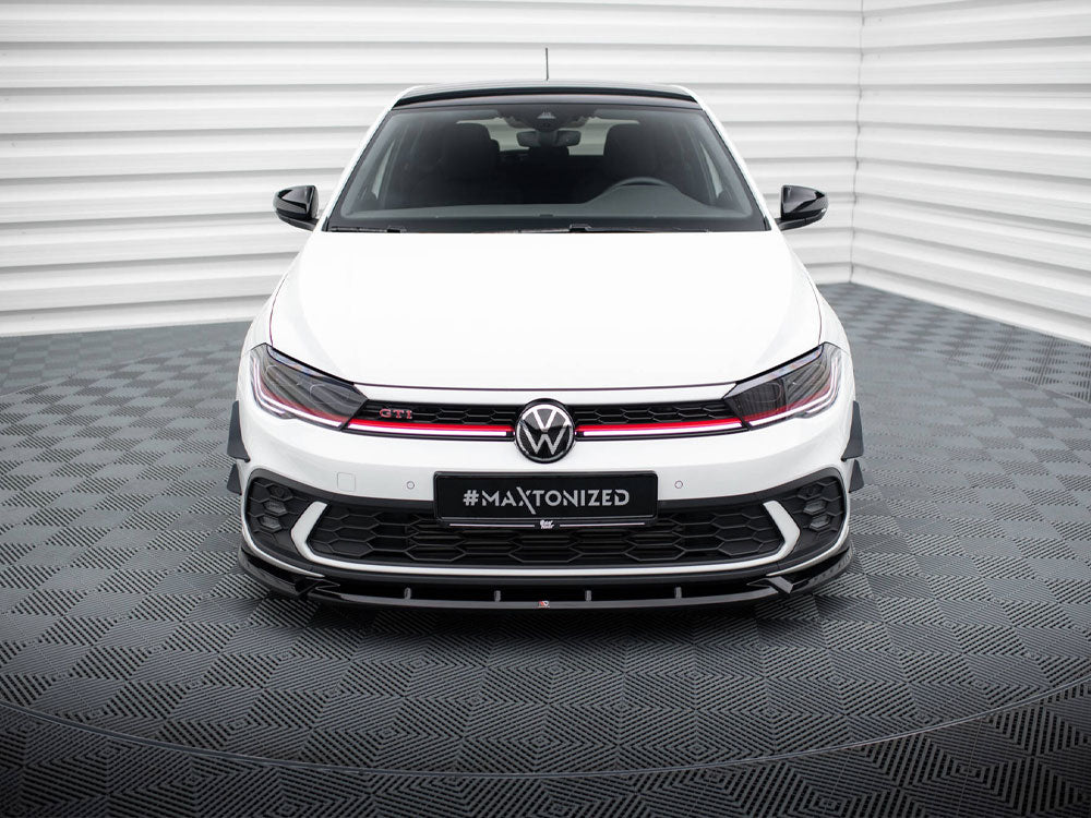 VW - Polo GTI MK6 Facelift: Maxton Front Splitter V2