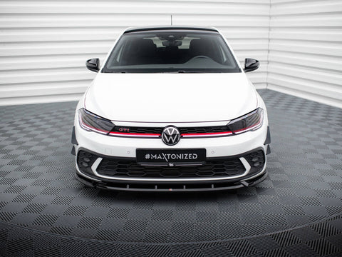 VW - Polo GTI MK6 Facelift: Maxton Front Splitter V2