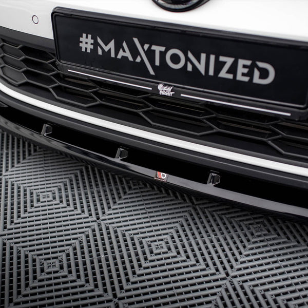 VW - Polo GTI MK6 Facelift: Maxton Front Splitter V2