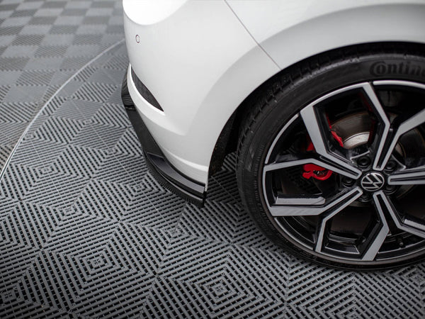 VW - Polo GTI MK6 Facelift: Maxton Rear Side Splitters