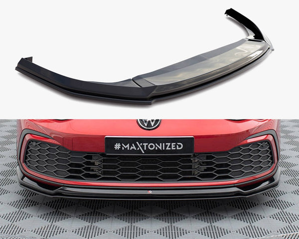 VW - Golf GTI / GTE / GTD / R Line MK8: Maxton Front Splitter V6
