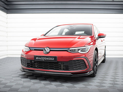VW - Golf GTI / GTE / GTD / R Line MK8: Maxton Front Splitter V6