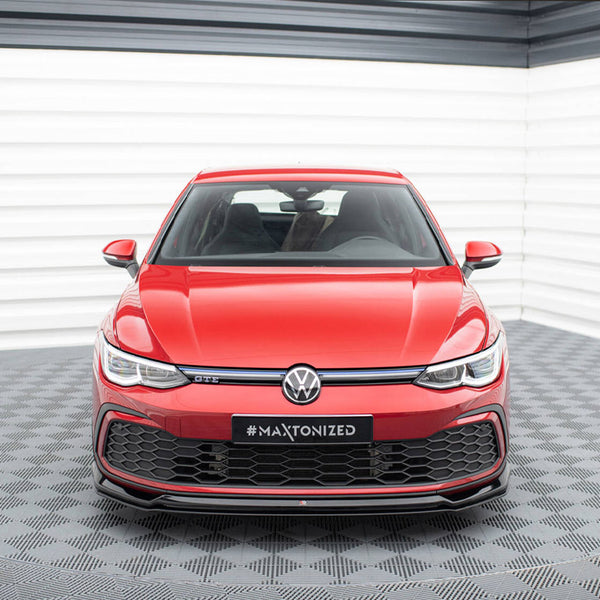 VW - Golf GTI / GTE / GTD / R Line MK8: Maxton Front Splitter V6