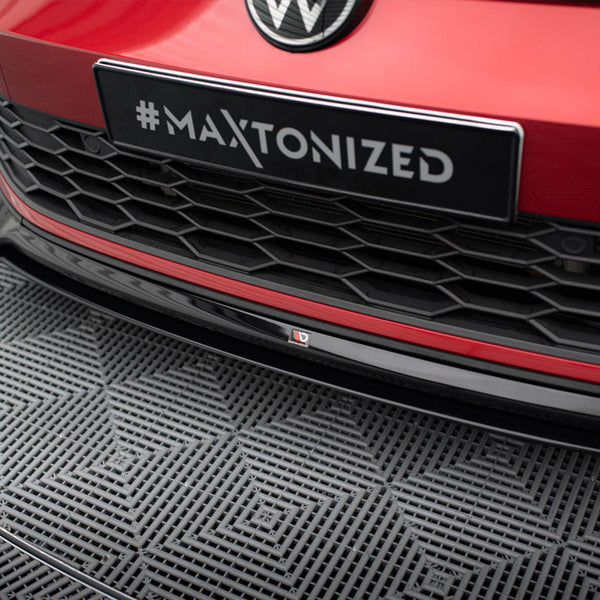 VW - Golf GTI / GTE / GTD / R Line MK8: Maxton Front Splitter V6